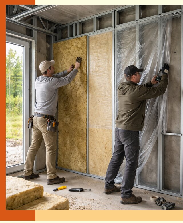 Утепление дома из ЛСТК в Учалах с гарантией качества и эффективности