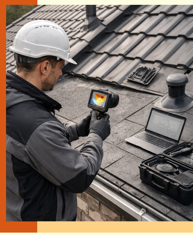 Тепловизионное обследование кровли в Учалах для выявления дефектов
