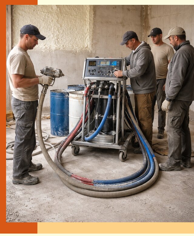 Аренда установки для напыления ППУ в Учалах на выгодных условиях